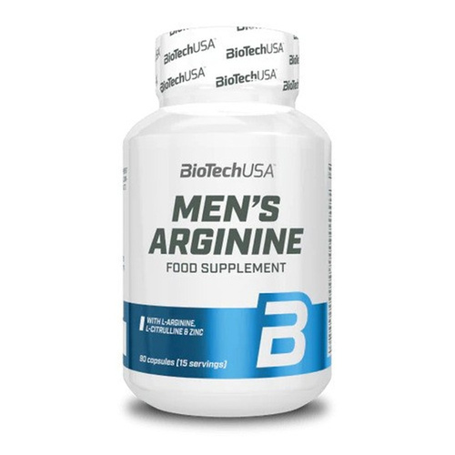 BioTechUSA Men's Arginine Complex for Men with Arginine and Vitamins 90 Caps