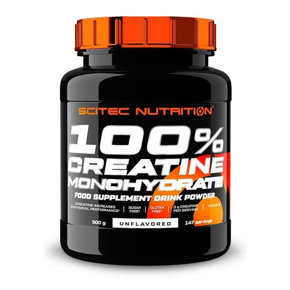 100% Creatine Monohydrate, Unflavored - 500g