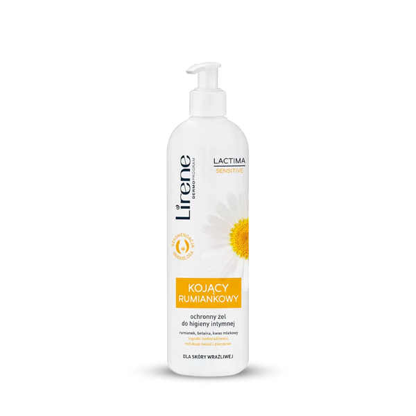 Lirene Lactima Sensitive Soothing Chamomile Protective Intimate Hygiene Gel for Sensitive Skin 350ml