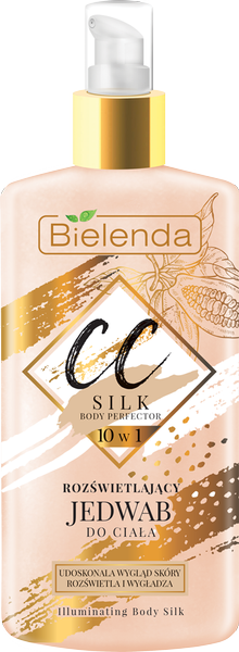 BIELENDA CC 10w1 Rozświetlający JEDWAB do ciała, 150ml