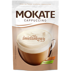 Mokate Cappuccino with Creamy Taste without Oils and Preservatives 110g Best Before 01.10.26