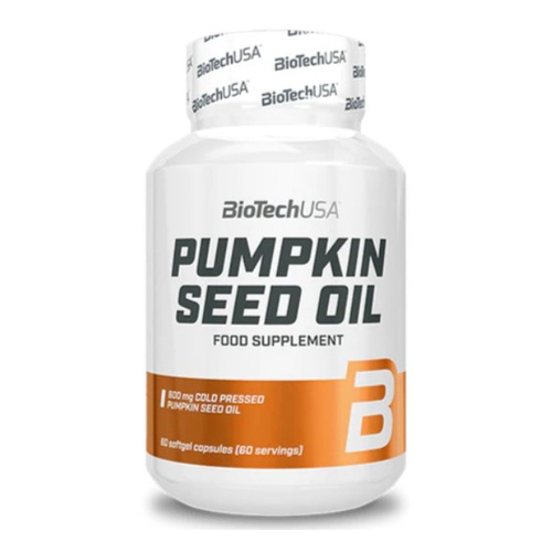 BioTechUSA Pumpkin Seed Oil Oil Softgels, 1000mg 60 softgels