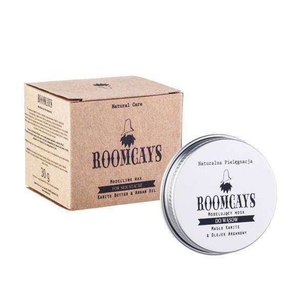 Roomcays Modelling Wax for Moustache with Vegetable Oils and Shea Butter 30ml
