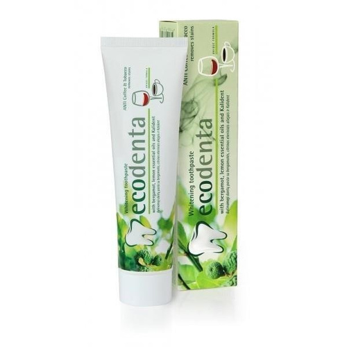 ECODENTA Toothpaste with bergamot, lemon and calender, FOR DISCOLORATIONS 100ml