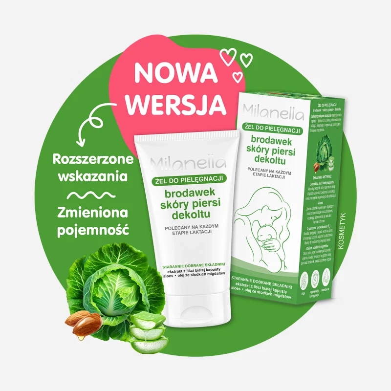 Milanella Żel do Pielęgnacji Brodawek Piersi 50ml