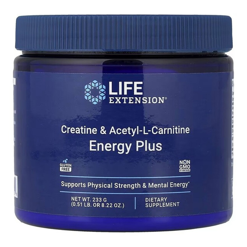 Creatine & Acetyl-L-Carnitine Energy Plus - 233g