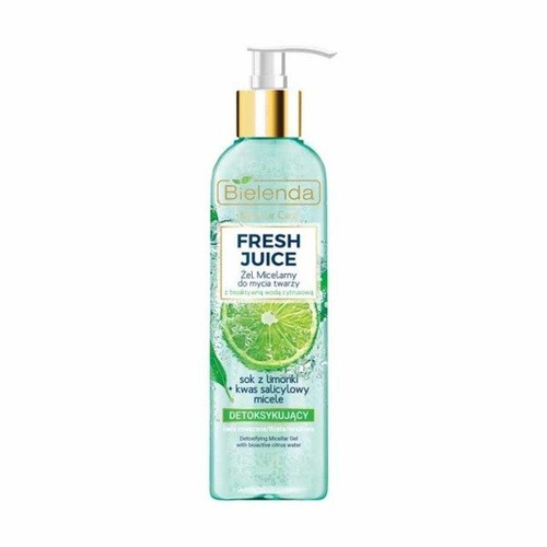 Bielenda Fresh Juice Żel Micelarny Detoksykujący Limonka 190g
