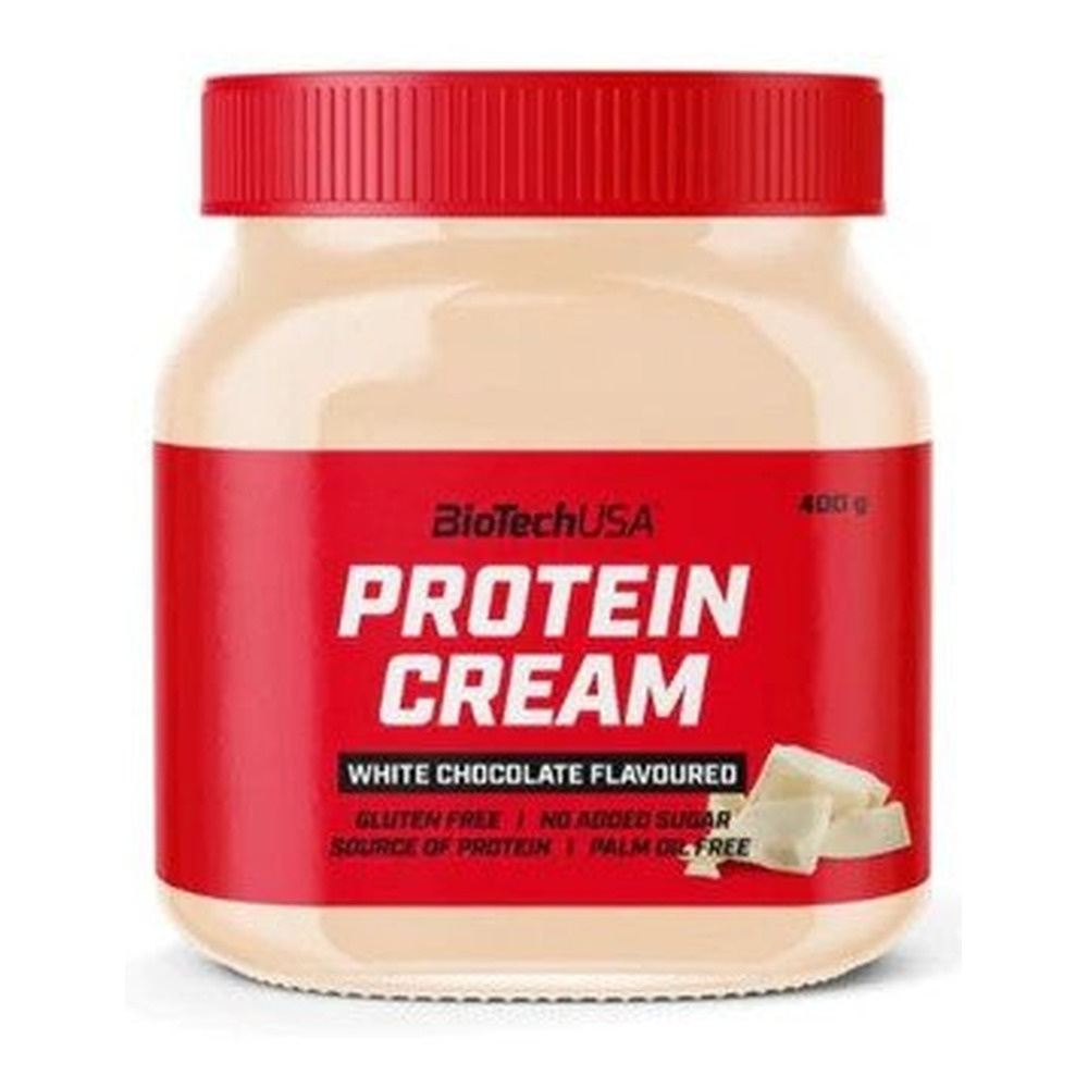 BioTechUSA Protein Cream Protein Spread, White Chocolate 400g