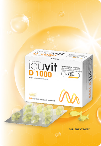 Ibuvit D 1000 Twist Off 30 Kapsułek
