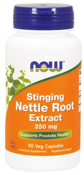 Now Foods Stinging Pokrzywa Korzeń Extract 250mg Wspomaga Zdrowie Układu Moczowego 90 Kapsułek