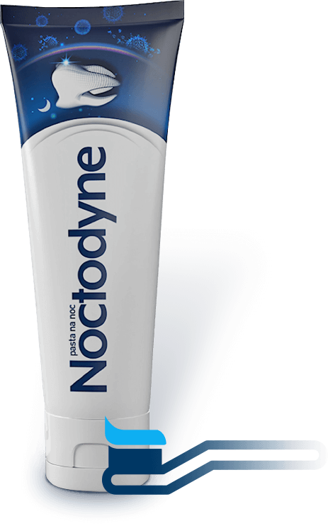 Noctodyne Toothpaste Recommended for Use Overnight Antibacterial Properties 75ml