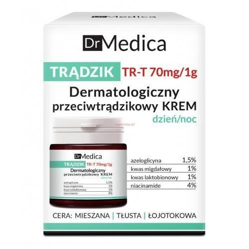 Bielenda Dr Medica Acne Przeciwtrądzikowy Krem do Twarzy do Cery Tłustej 50ml