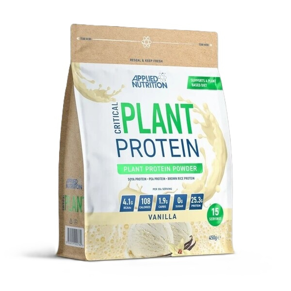 Critical Plant Protein, Vanilla - 450g