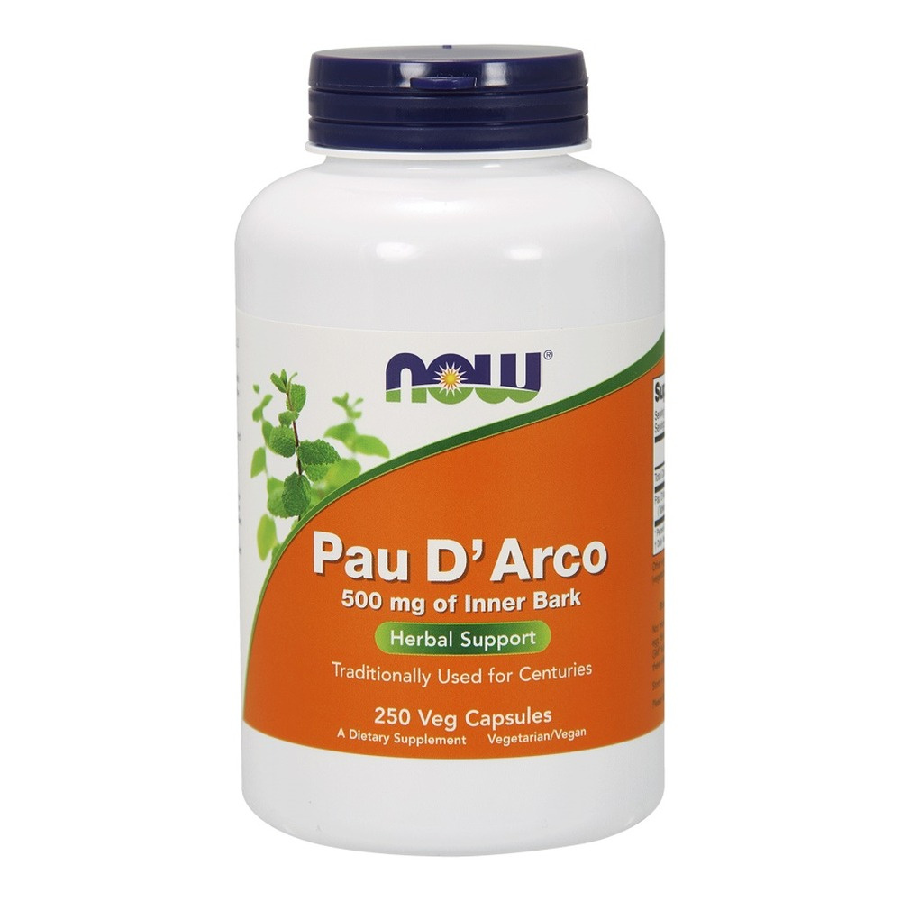 Now Foods Pau D'Arco 500mg 250 Capsules