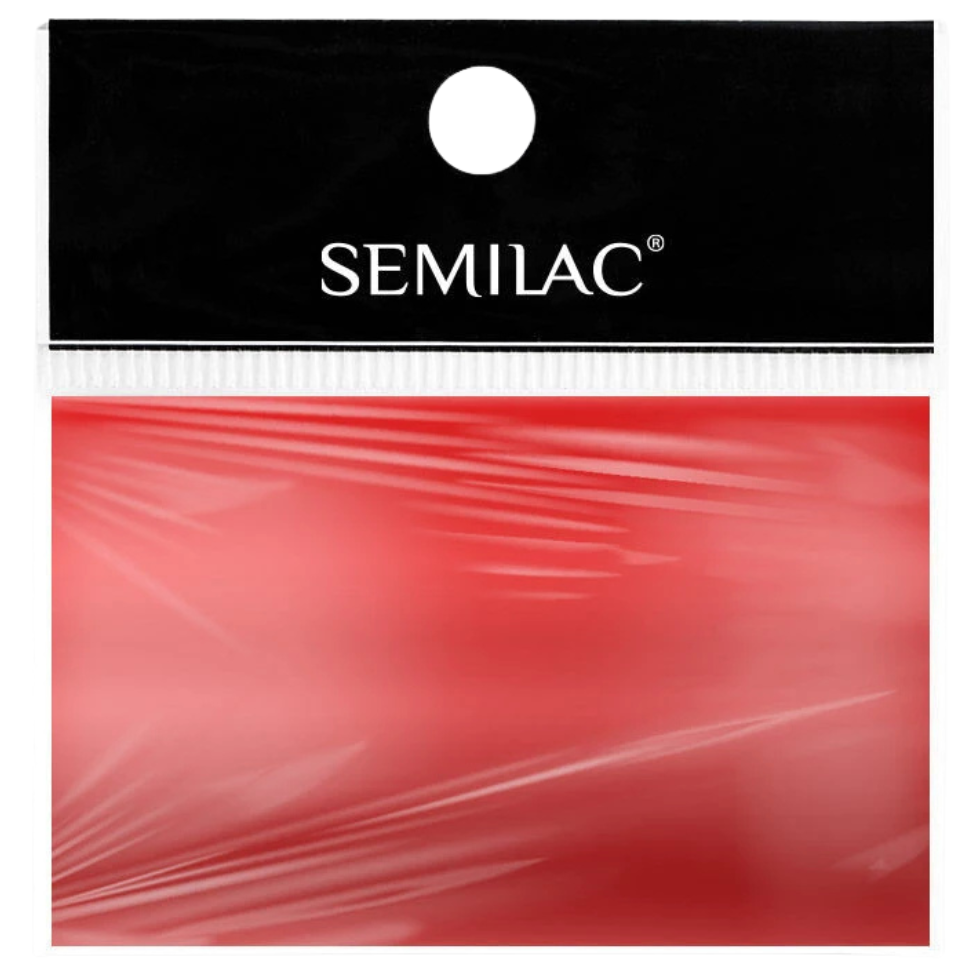 Semilac Nail Transfer Foil Red 04