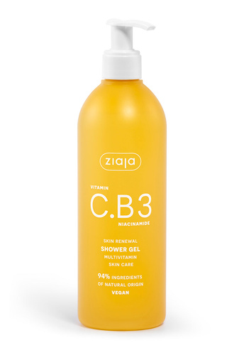 Ziaja Viaminc.b3 Niacinamide Shower Gel 400ml