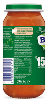 BoboVita Pasta z Pomidorami Szynką i Papryką dla Dzieci po 15. Miesiącu Życia 250g