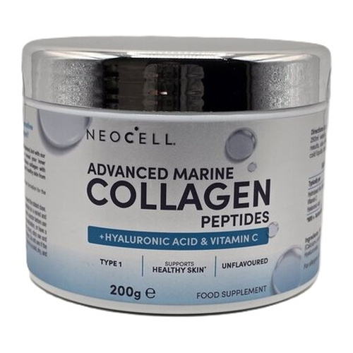 NeoCell Advanced Marine Collagen Peptides peptydy kolagenu morskiego Bez Smaku 200g
