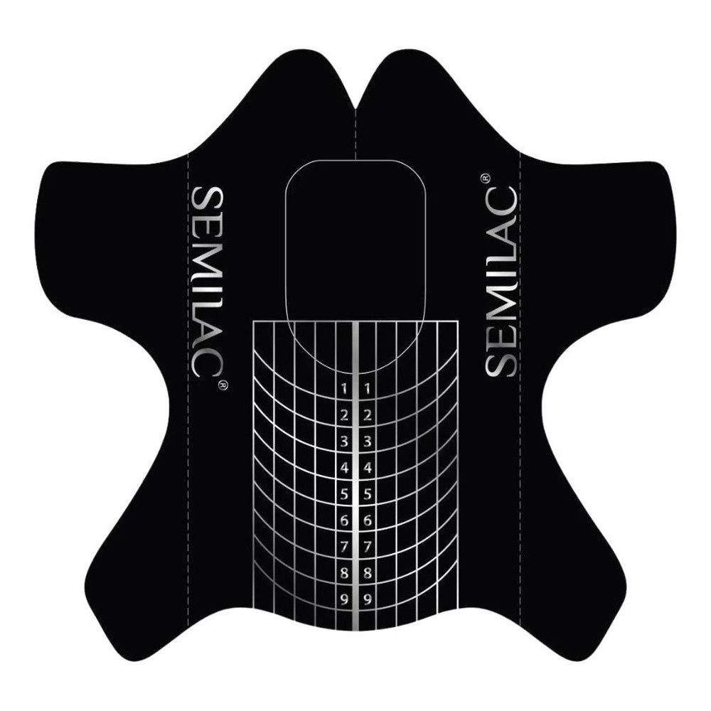 Semilac Shaper Wide Formy do Przedłużania Paznokci 100szt