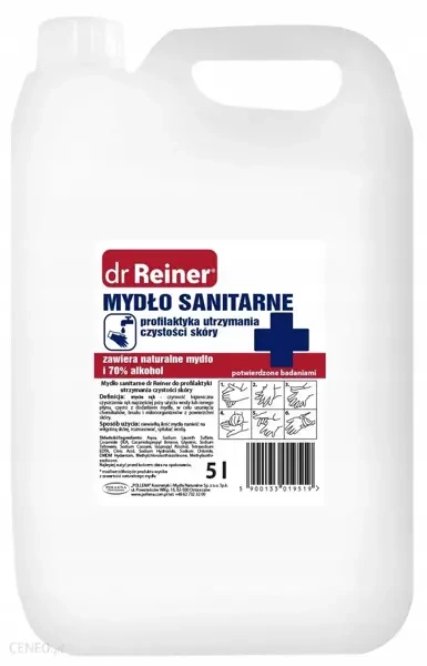 dr Reiner Mydło antybakteryjne sanitarne do mycia rąk 5L