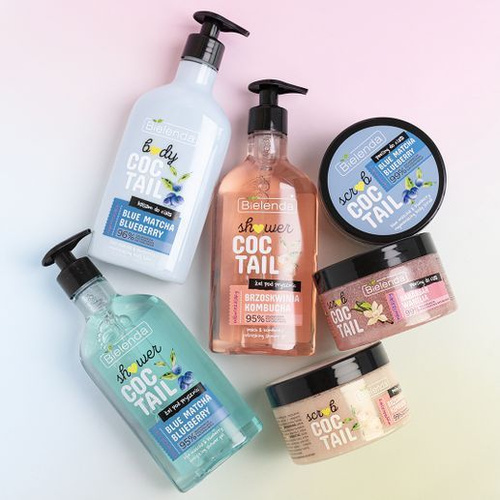 Bielenda Body Coctail Rabarbar & Wanilia Balsam do Ciała Nawilżający 400ml