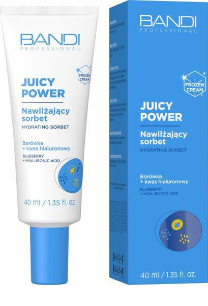 Bandi Juicy Power Limited Edition Moisturizing Light Fruit Sorbet in Cream for All Skin Types 40ml