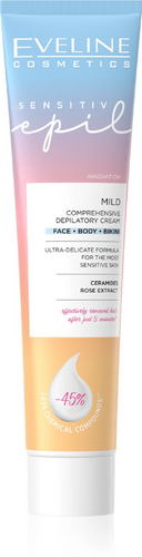 Eveline Sevsitive Epil Mild Cream for Complex Hair Removal 125ml
