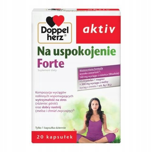 Doppelherz Aktiv na Uspokojenie Forte 20 Kapsułek