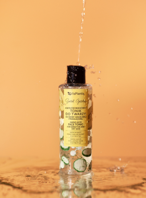 Vis Plantis Secret Garden Amino Acid Tonic for Sensitive and Dry Skin 200ml