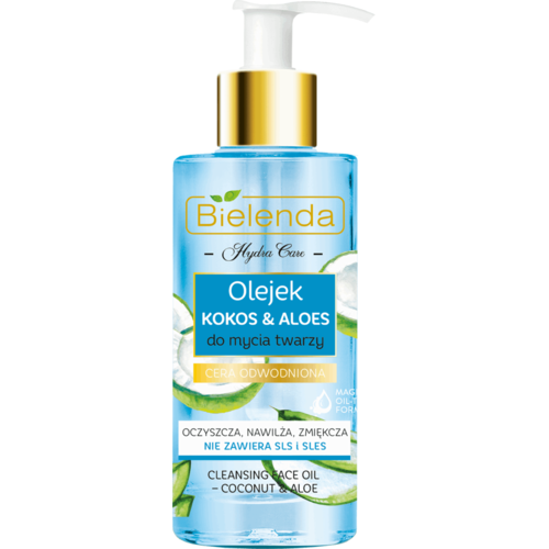 BIELENDA Hydra Care nawilżający Olejek do mycia twarzy kokos i aloes 140ml