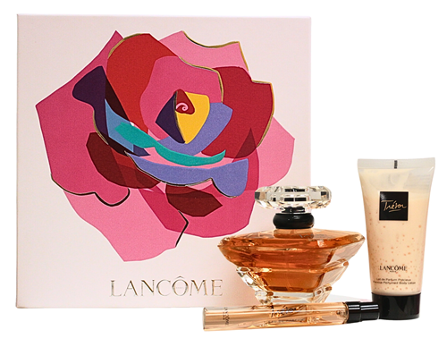 Lancôme Tresor Woda Perfumowana 100ml EDP Woda Perfumowana 10ml EDP Balsam do Ciała 50ml Zestaw dla Kobiet 1 Sztuka