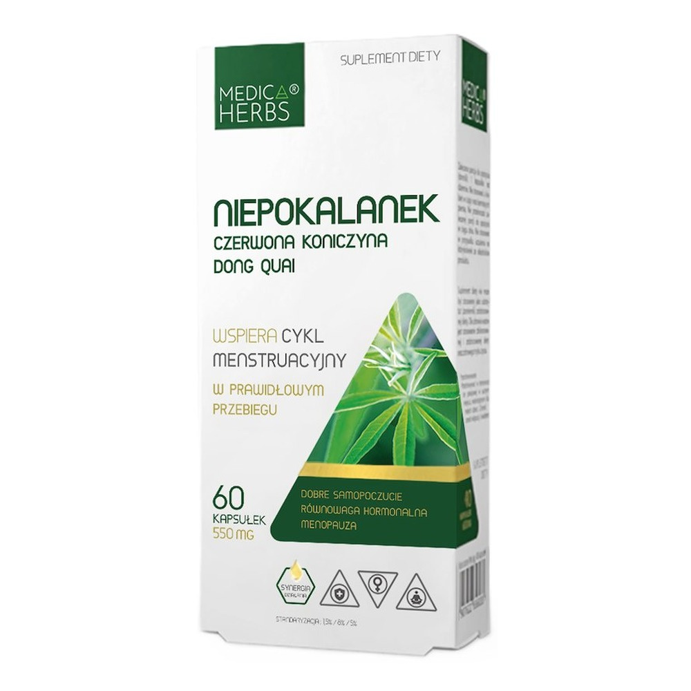 MEDICA HERBS Chasteberry, Red Clover, Dong Quai 60 capsules