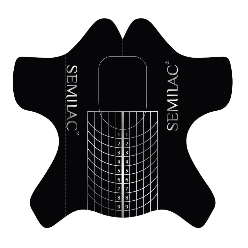 Semilac Shaper Wide Formy do Przedłużania Paznokci 100szt