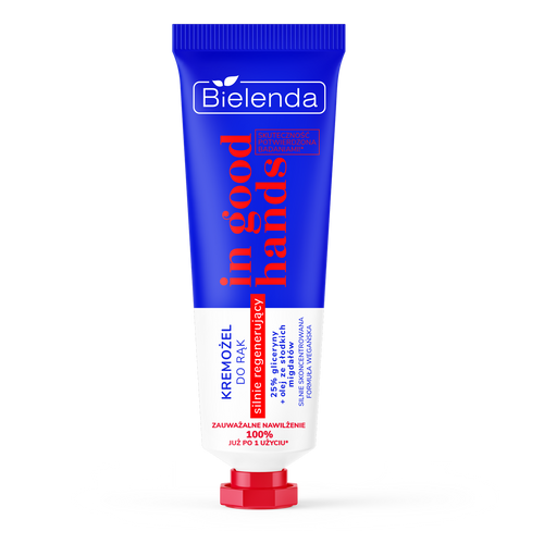 Bielenda In Good Hands Strongly Regenerating Hand Cream 25% Glycerin i Sweet Almond Oil Vegan 50ml