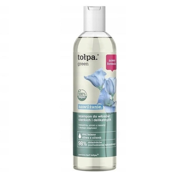 Tolpa Green Nawilżający Szampon do Włosów Cienkich 300ml