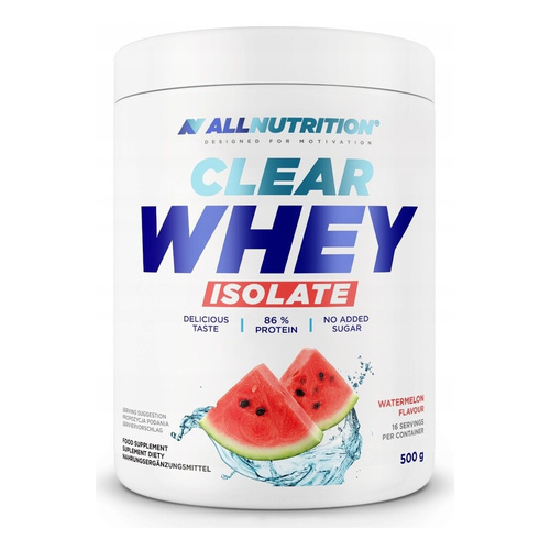 Allnutrition Clear Whey Isolate Izolat Białka Serwatkowego Arbuz 500g