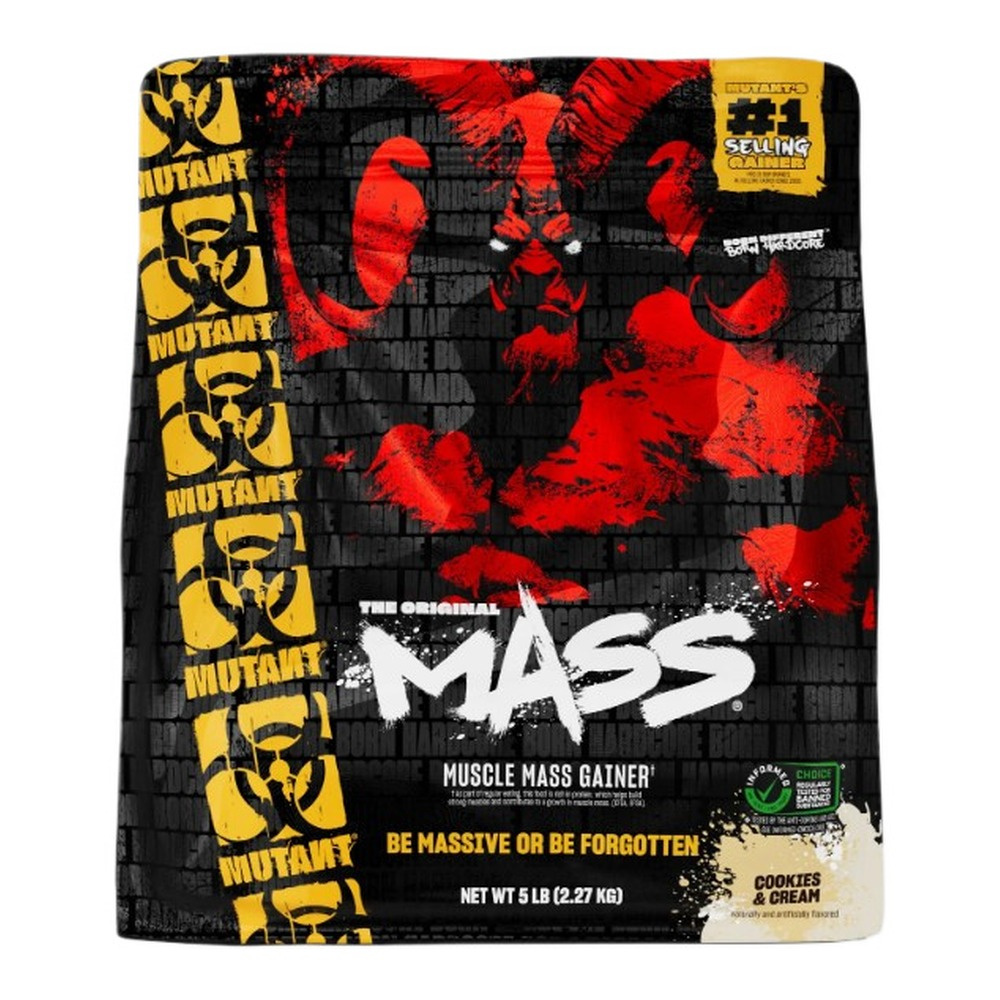 Mutant Mass Odżywka Węglowodanowo-Białkowa Cookies & Cream 2270g