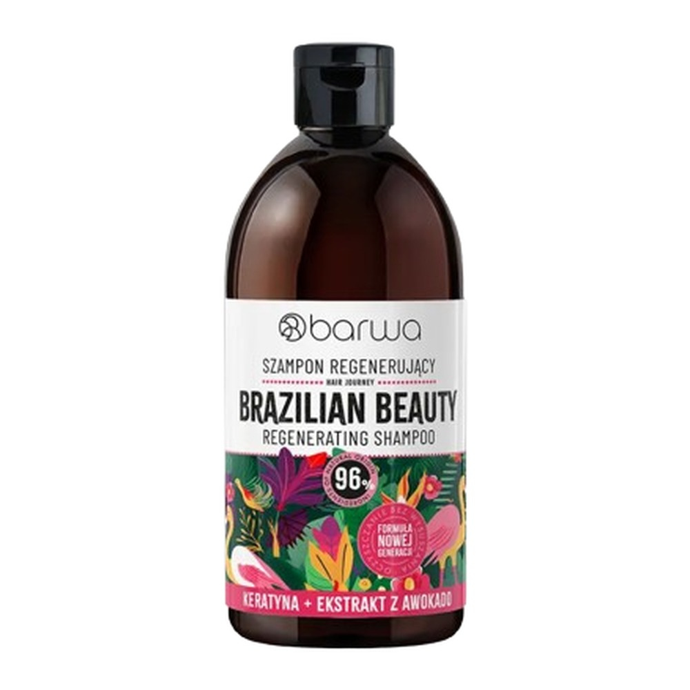 Barwa Hair Journey Brazilian Beauty Regenerating Shampoo for Damaged Hair 380ml