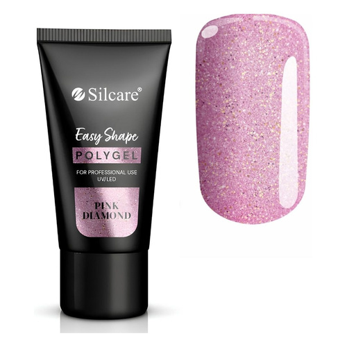 Silcare Easy Shape polygel budujący do paznokci Pink Diamond 30ml