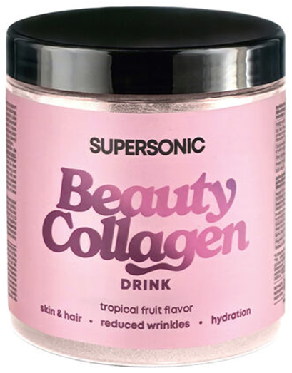 Supersonic Collagen Beauty Drink o Smaku Owoców Tropikalnych 180g