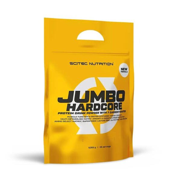 SciTec Jumbo Hardcore, Brittle White Chocolate - 5355g