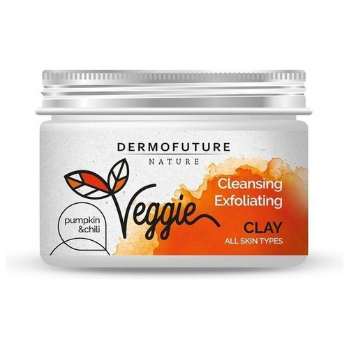 DermoFuture Veggie, Pasta oczyszczająca do twarzy Dynia&Chili, 150ml