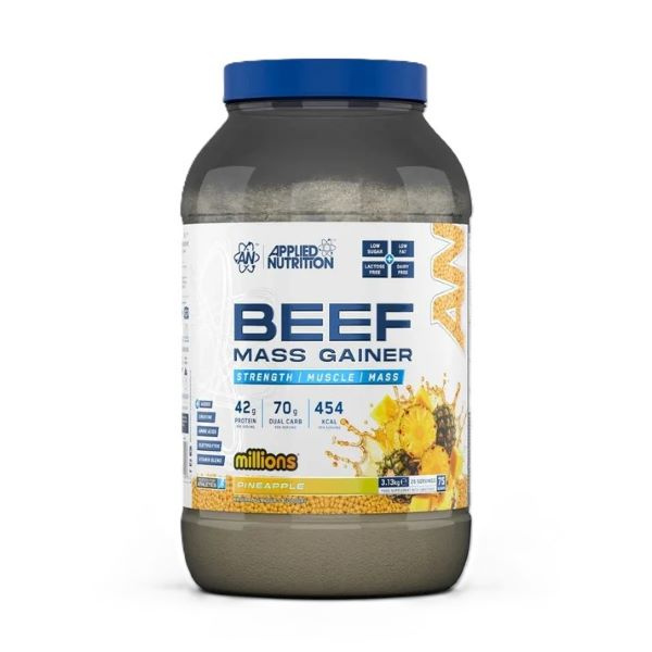 Beef Mass Gainer, Millions Pineapple - 3130g