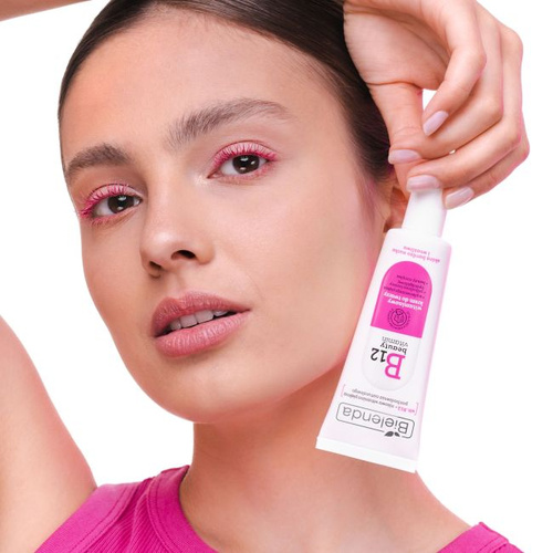 Bielenda B12 Beauty Vitamin Witaminowy Krem do Twarzy dla Skóry Bardzo Suchej i Wrażliwej na Dzień i na Noc 50ml