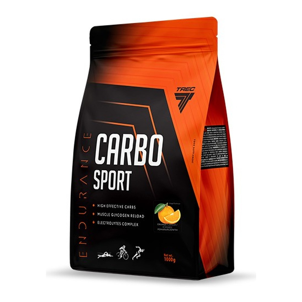 Trec Nutrition Endurance Carbo Sport Carbohydrate-Mineral Supplement Orange 1000g