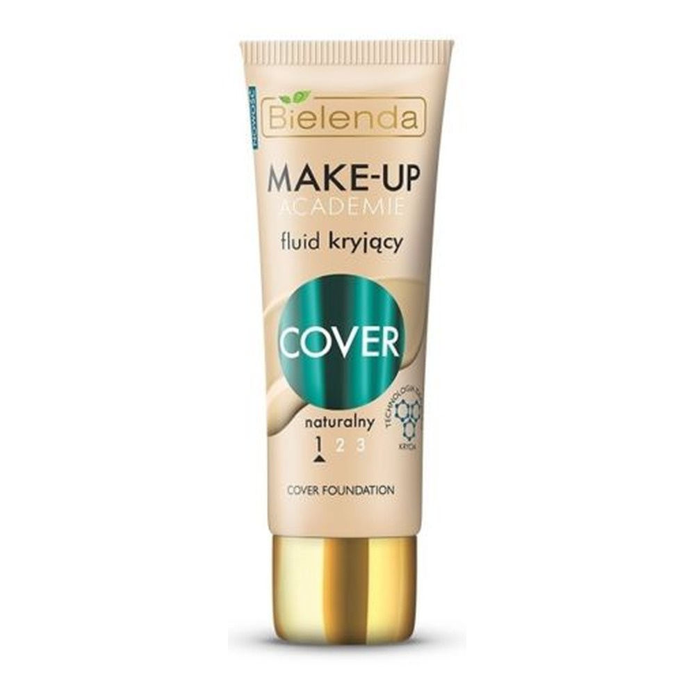 Bielenda Make-Up Academie Cover Fluid Covering No. 1 Natural for Oily and Combination Skin 30g