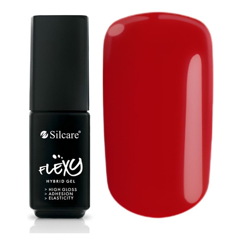 Silcare Flexy UV/LED Hybrid Nail Polish 26 Cherry Velvet 4.5g