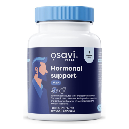 Osavi Hormonal Support Man Supplement for Men 30 Vegan Caps