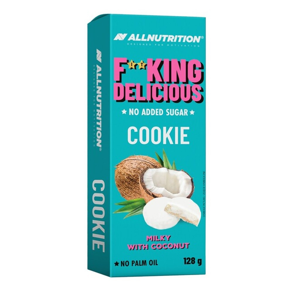 AllNutrition Fitking Delicious Milk Cookies with Coconut 128g