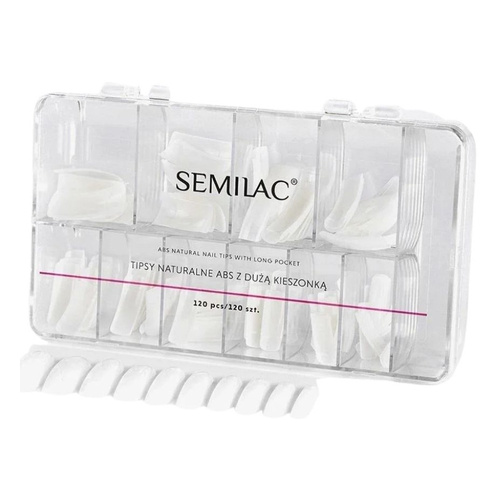 Semilac Natural Nail Tips Nail Tips 120pcs